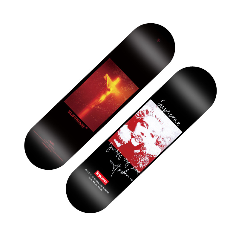 Four-wheel skateboard panel double warped board surface Maple Northeast maple wood boys and girls beginner Street brush skateboard board surface fashion brand