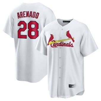 Бейсбольная майка (MLB) Cardinals, реплика с именем игрока, на пуговицах, размеры S–XXXL