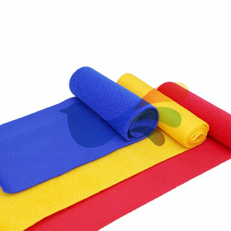 厂家销售涤纶起毛布 180gsm粘扣布 黑白色彩色现货