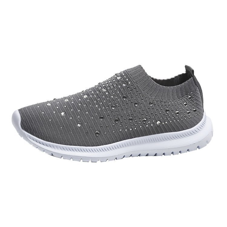 Casual sportivo in Flyknit con strass da donna_voghion.com