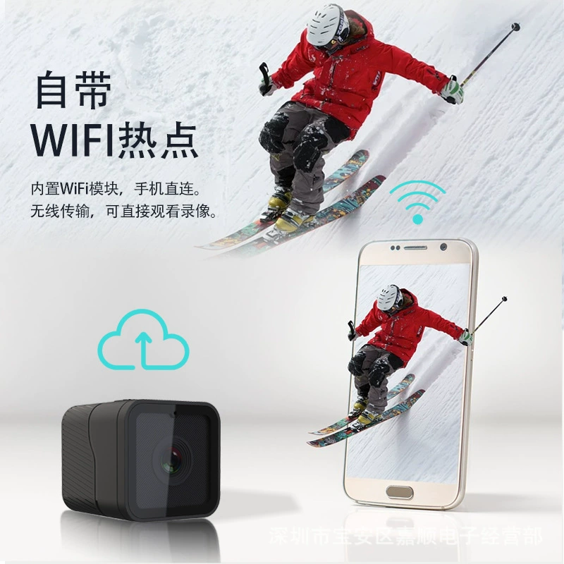 Спортивная камера CS03 — 1080P HD, Wi‑Fi hotspots, водонепроницаемая, карта TF до 256GB