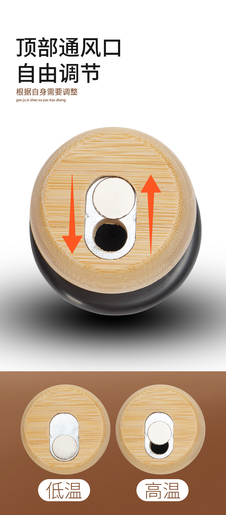 Facial Moxibustion Mushroom Tool Bian Stone Warm Moxa Jar for Home Beauty Care specifications