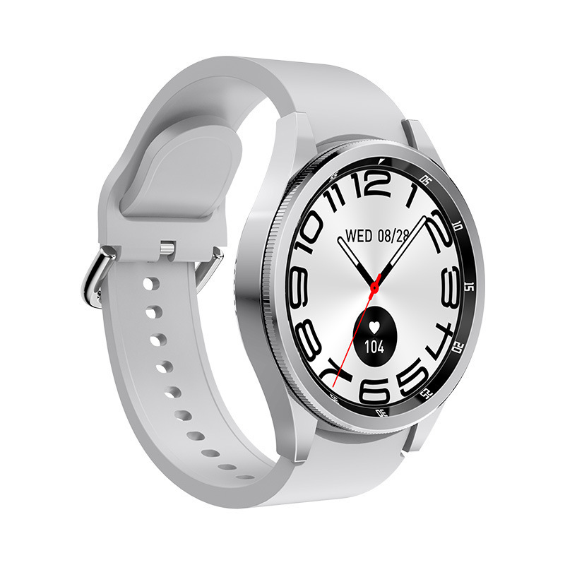 Cross-Border Js Watch6Max Smart Watch Bluetooth Call Voice Assistant Reminder Heart Rate Blood Oxygen Smart Island