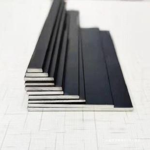 Aluminum Alloy Flat Aluminum Decorative Strip Black Flat Molding Strip Straight Aluminum Sheet Aluminum Strip DIY Aluminum Square Solid Aluminum