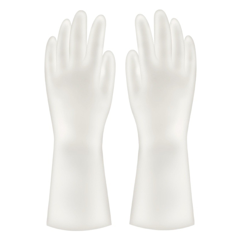Women's Durable Household Kitchen Latex Cleaning Household Washing Clothes Washing Clothes Rubber Skin Waterproof Working Thin