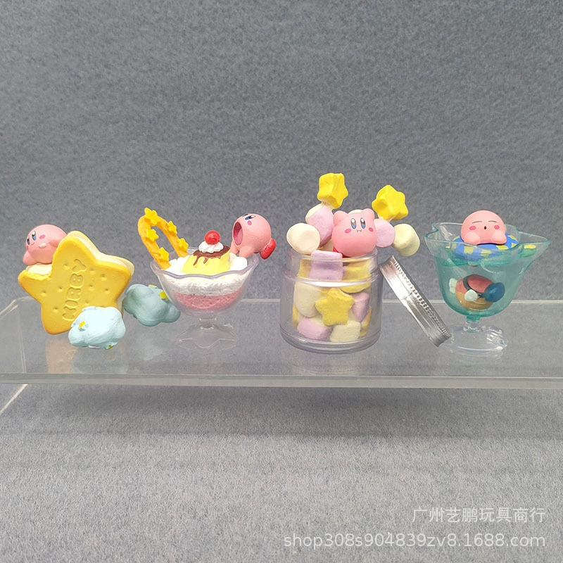 Star Karby Scene 8 Blind Boxes, послеобеденный чай, десерт, мороженое, миниатюрная еда и игрушки, самодельные украшения, детский захват