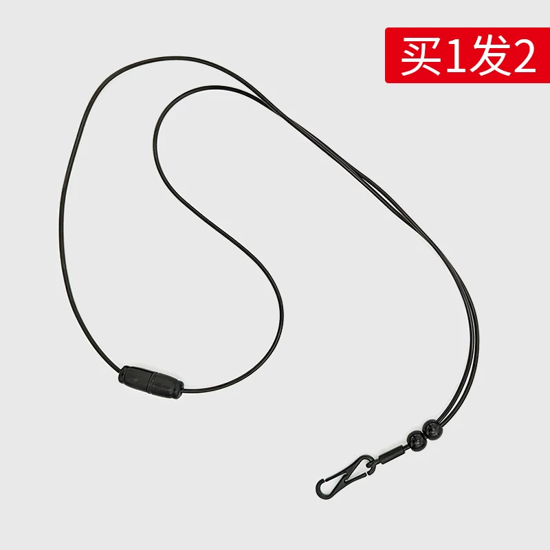 Basketball referee sweatless anti -rope anti -explosion rope anti -rope tope coach whistle silicon glue rope lane rope whistle