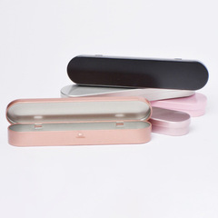 E-commerce exclusive steel mouth iron cover beauty tool false eyelashes tweezers iron box LED ear spoon blackhead needle box