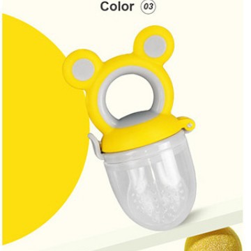 Suministros para bebés bebé silicona mordida música nutrición para bebés música de frutas y verduras bolsa de malla dispositivo de alimentación de alimentos complementarios