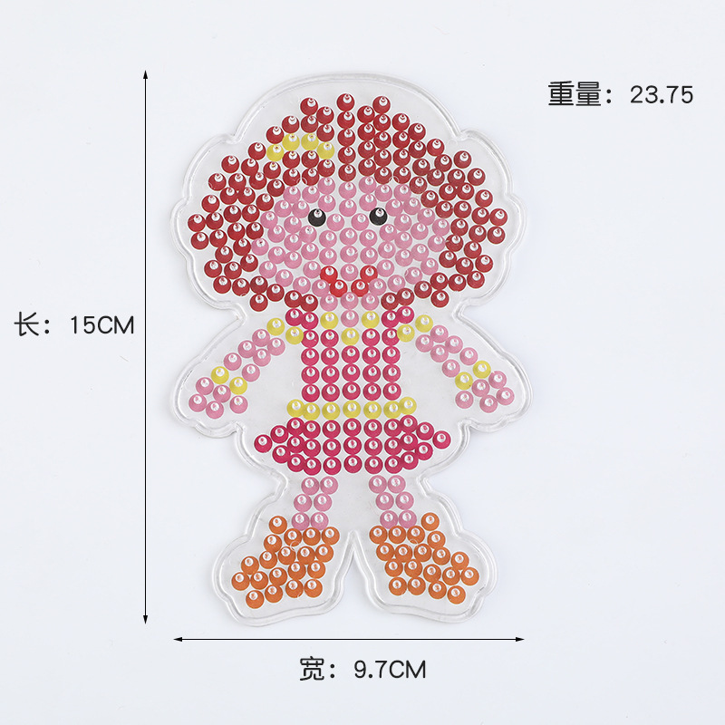 Nueva Plantilla de rompecabezas de 5mm traje de dibujos animados educativos para niños rompecabezas de juguete de polígono en stock al por mayor