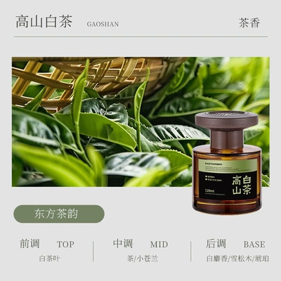 2026 New Model Chinese-Style Car Perfume Aromatherapy - alpine-white-tea