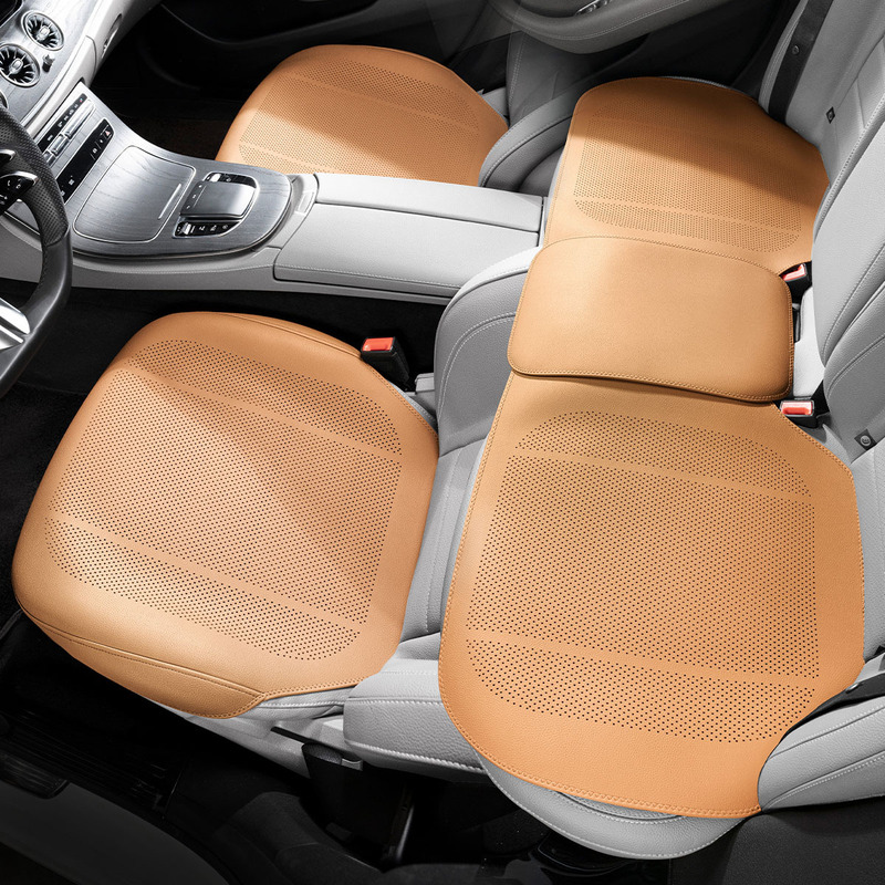 夏に適した超薄型カーシートクッション Xiaomi Tesla 通気性のある単一ピースシートカバーメルセデスベンツカーシートクッションクーラー|undefined