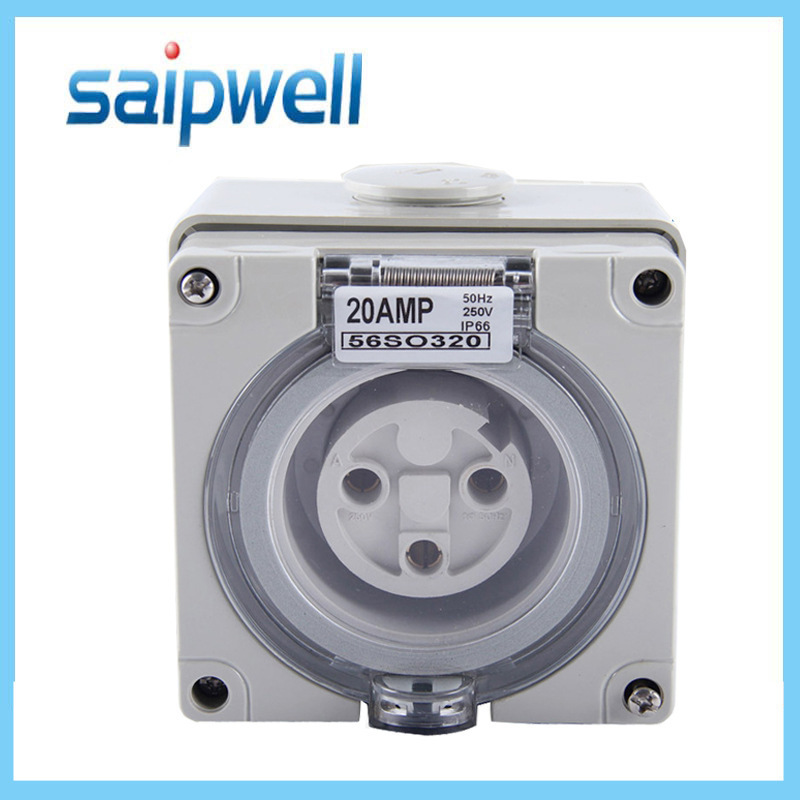 厂家直供SP-56SO320R室外防暴雨插座 澳标工业插座