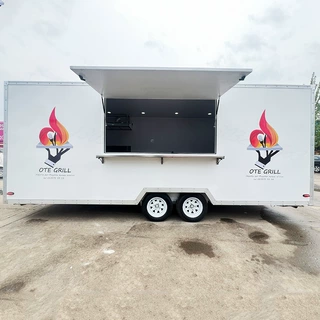 定制大型活动售卖车 源头厂家多功能餐车 油烟机橱柜配备齐全餐车