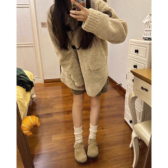 2024 New Vintage Birkenstock Shoes Summer Outer Wear Fishing Thick-soled Non-slip Baotou Half Slippers Women's Soft-soled Lazy Shoes