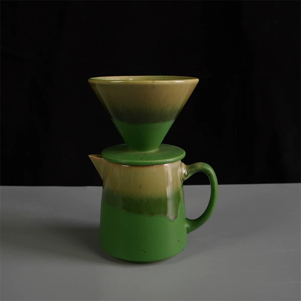 Coffee pot, green set, 470 ml