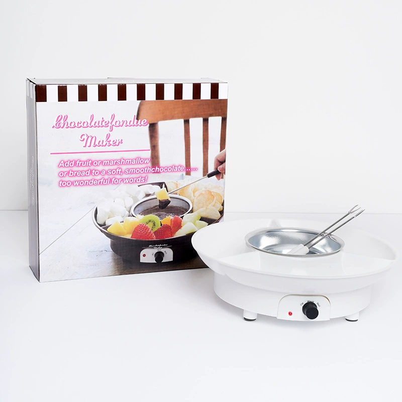 Производители могут отправлять новые шоколадные фондю фондю машина для выпечки DIY плавления кастрюли с автоматическим нагревом при постоянной температуре