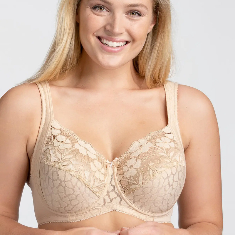Thin Lace Plus-Size Bras for Export to South America, Europe, and West Asia, Customizable on Demand, Plus-Size Full-Cup Bras Thin Lace Plus-Size Bras for Export to South America, Europe, and West Asia, Customizable on Demand, Plus-Size Full-Cup Bras