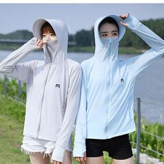 小兔子防晒衣一代冰丝大帽檐女款防紫外线夏季外套骑行防晒服