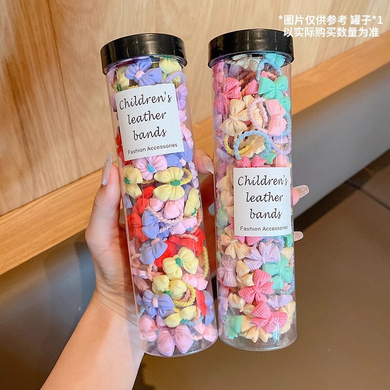 宝宝拇指发圈女童皮筋弹性好不伤发可爱啾啾头绳扎头发橡皮筋|undefined