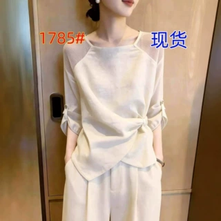 年夏季新款减龄绝美女装上衣今年漂亮好看单穿小衫