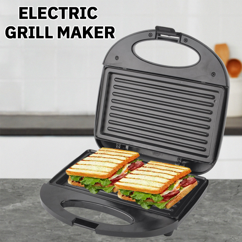Transfronterizos 220V estándar europeo 110V máquina de desayuno pequeña máquina de sándwich perezosa máquina de desayuno