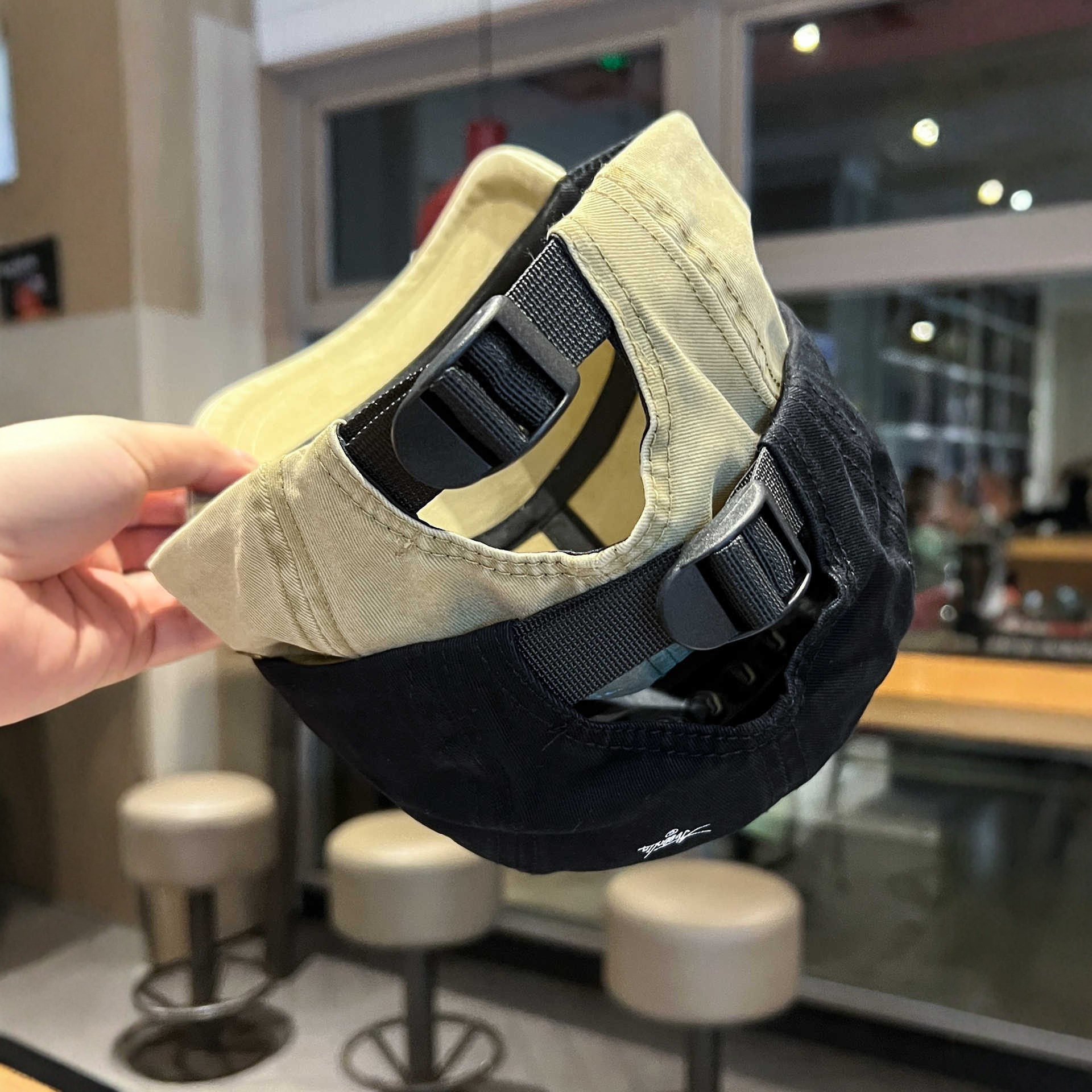Sombreros de bisel corto para hombres y mujeres cuatro estaciones de moda moda sombrero de béisbol casual muestra cara pequeña herramienta de estilo de algodón viejo sombrero de lengua de pato