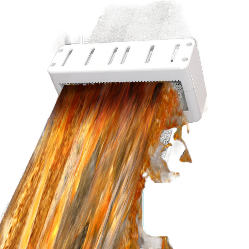 ] 2024 nuevo trapeador de aleación de aluminio sin lavado a mano para el hogar engrosado trapeador de piso de varilla gruesa un arrastrador limpio ahorro de mano de obra