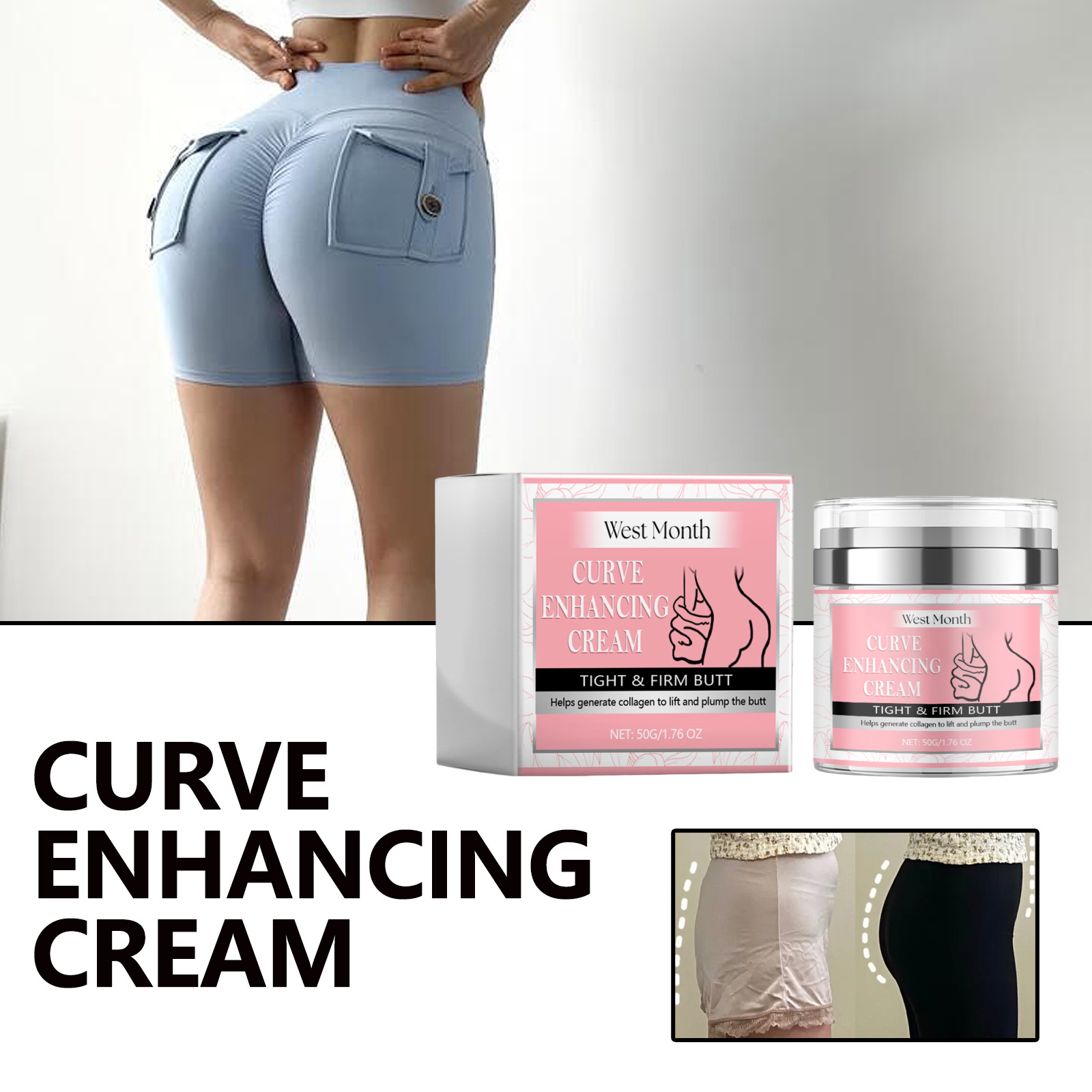 2024 Curve Enhancement Lifting Shaping Lines, Firming Body Curve en Beautifying Hip Cream nieuw_voghion.com