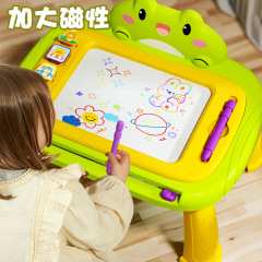子供の磁気ボードの赤ちゃん0-3歳のおもちゃのテーブルのカラーの落書きは字を書いて勉強します。