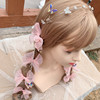 Headband with butterfly with tassels, props suitable for photo sessions, hair accessory, hairpins, Hanfu