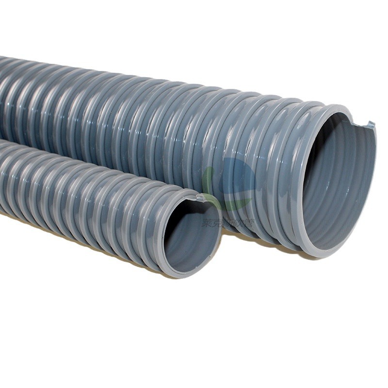 PVC软管各种规格方筋软管灰骨软管适合过风过粉尘易弯曲厂家发货