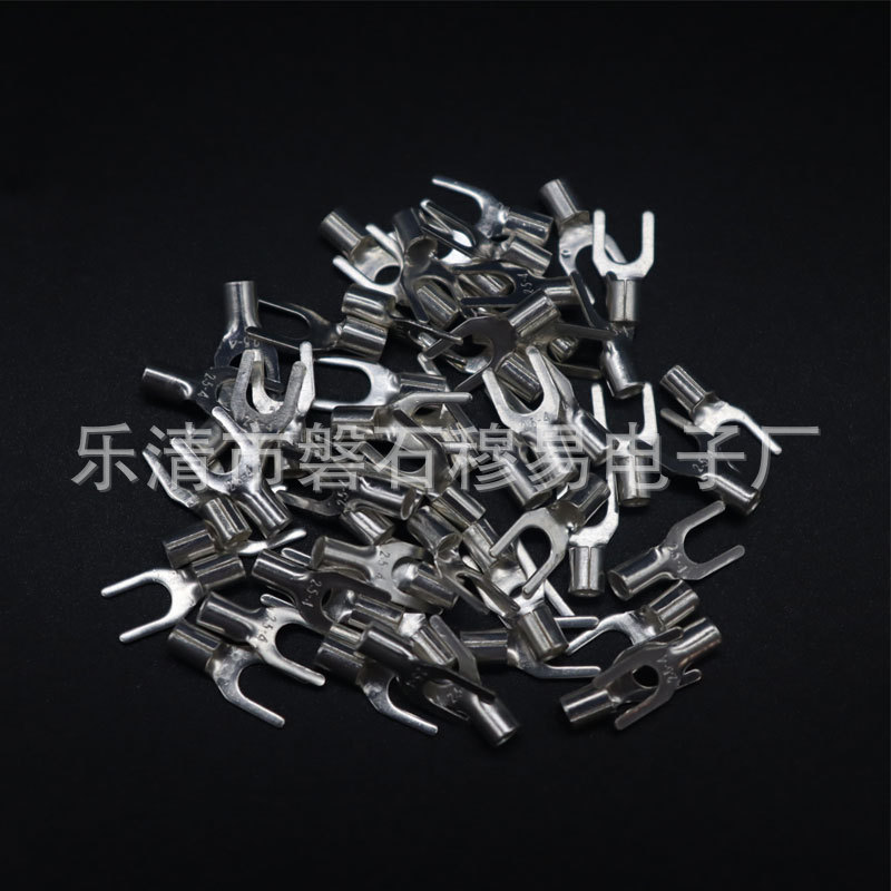 UT2.5-4冷压接线端头叉型U型Y型压线裸端子