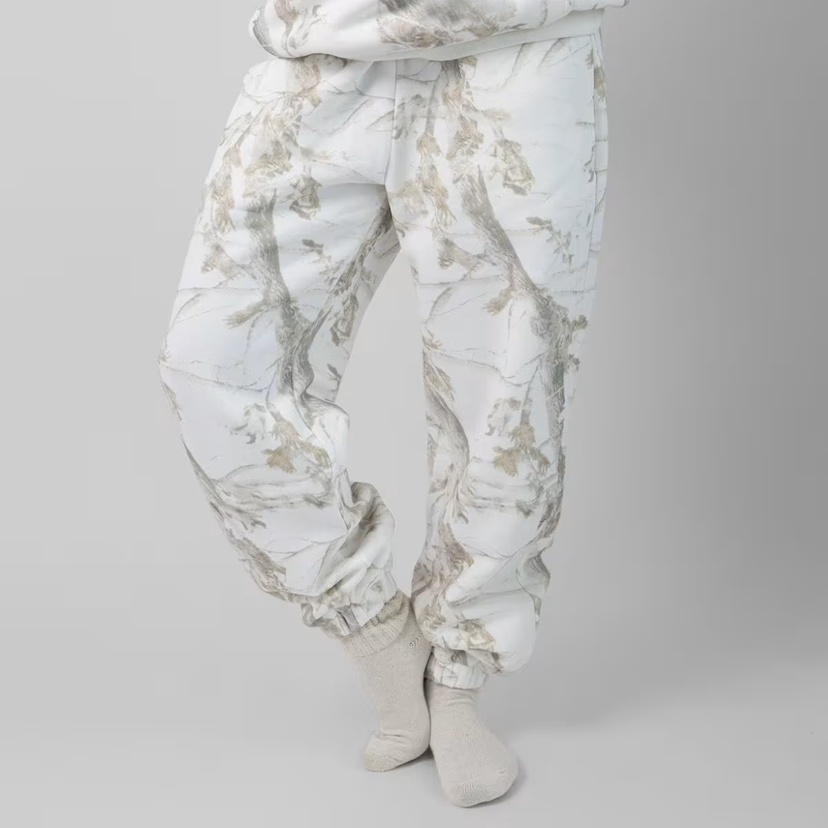 (2개) 2024 년 가을과 겨울에 국경 간 유럽과 미국 3D 디지털 인쇄 양털 커플 레저 세트