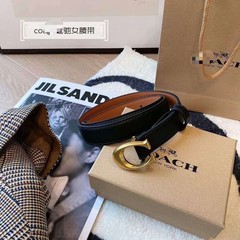 国境を越えた貿易新しい C Koujia 女性のベルト C バックルカジュアルビジネス C 家の女性のベルトギフトボックス包装ドロップシッピング