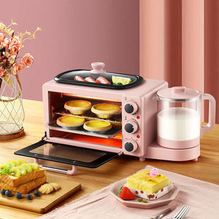 G5J Sandwich Breakfast Machine Multifunctional Four-in-One Cyber Celebrator Mini Oven Kitchen Home