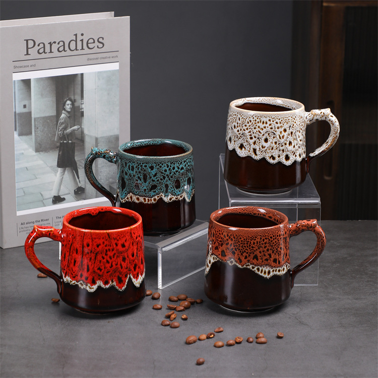 Ceramic Coffee Mug For Afternoon Tea And Couples High Quality Cup_voghion.com