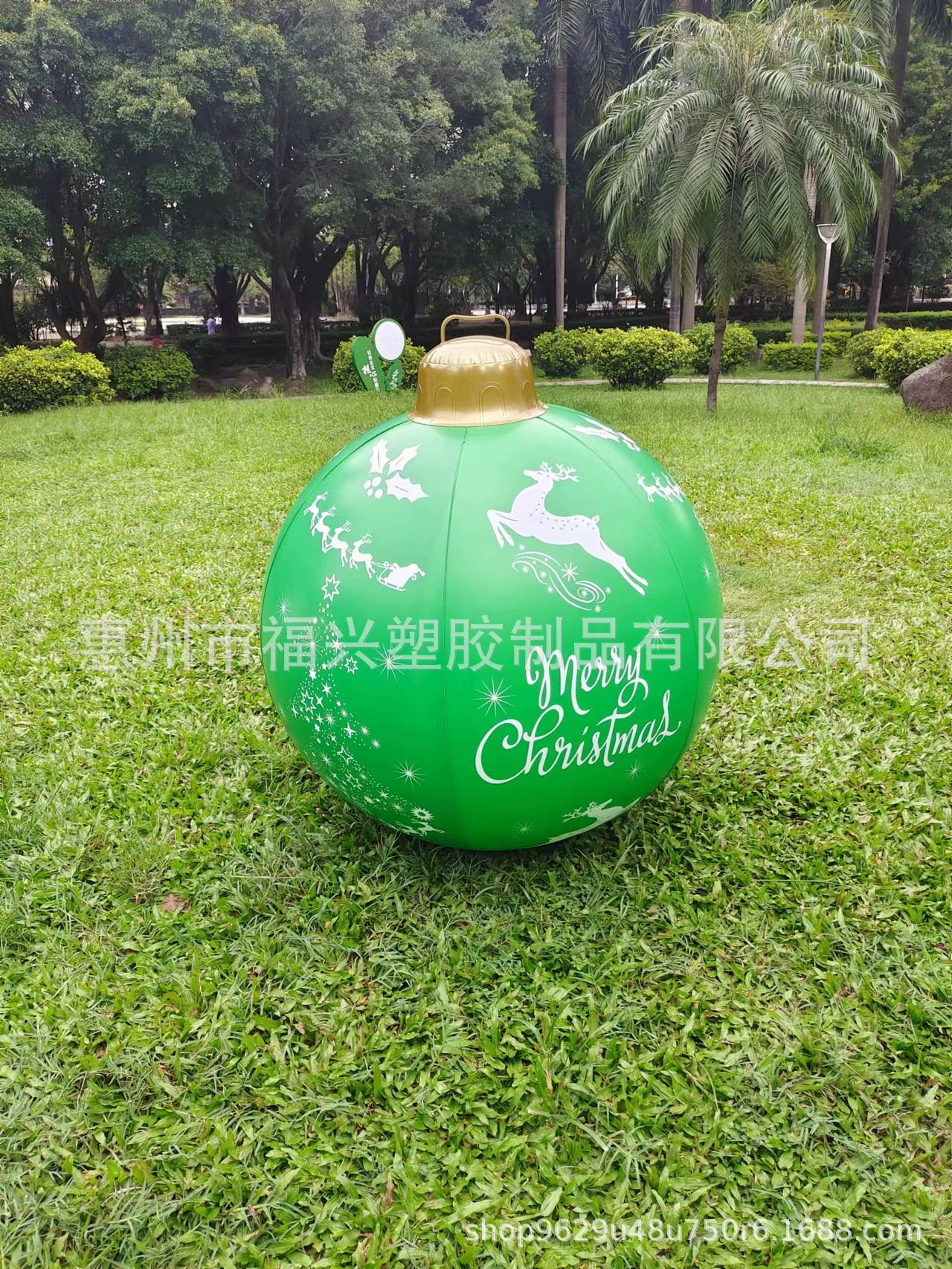 Inflatable decorations PVC, remote control, 16 colors