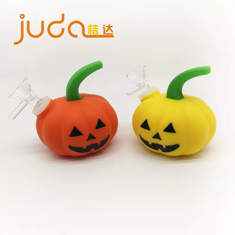 过滤水烟壶色彩鲜艳食品材质耐用易清洗硅胶烟斗silicone pipe批