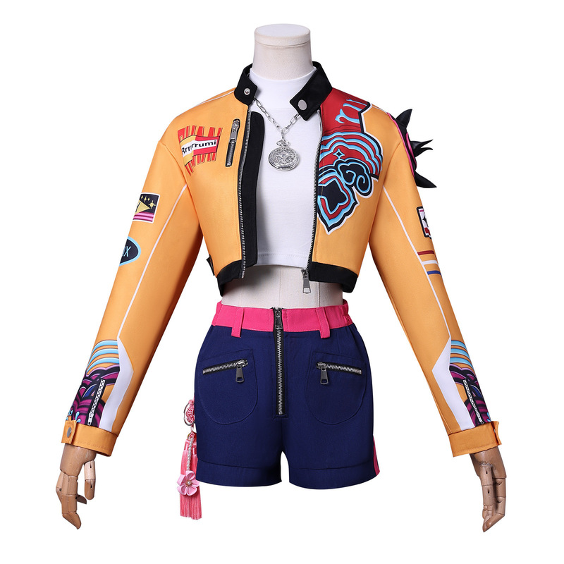 跨境新品韩流女团K-POP猎魔女团cos服鲁米米拉佐依cosplay服装|undefined