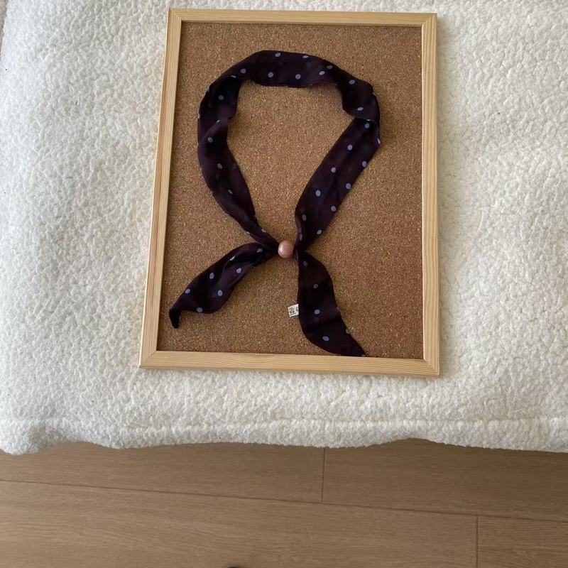 美拉德印花丝巾项链女2025新款爆款个性森系毛衣链小众设计感配饰|undefined