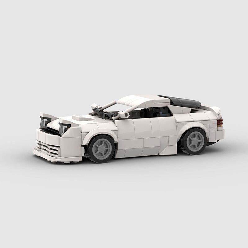 Children's Toy Car Racing Model Moc Building Blocks Compatible with Lego Small Particle Puzzle DIY Export Cross-Border Wholesale Children's Toy Car Racing Model Moc Building Blocks Compatible with Lego Small Particle Puzzle DIY Export Cross-Border Wholesale