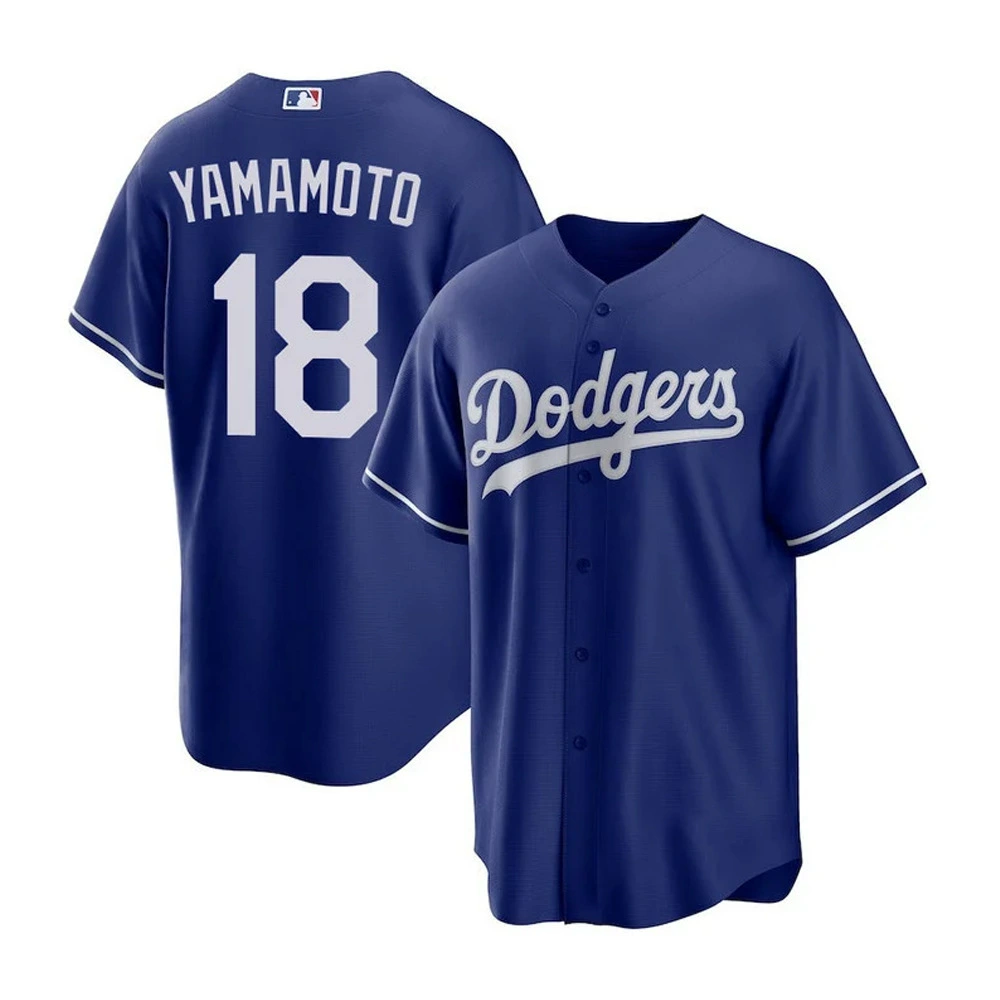  MLB Dodgers Jersey 5#Freeman 17#Ohtani Shohei Otani embroidered baseball uniform