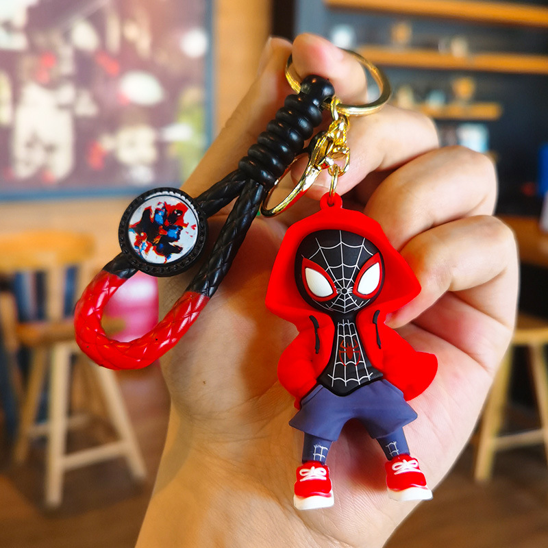 Chaqueta explosiva Spider-Man compilación de marvel llavero muñeca máquina de comercio exterior regalo de mano pequeño regalo image 6
