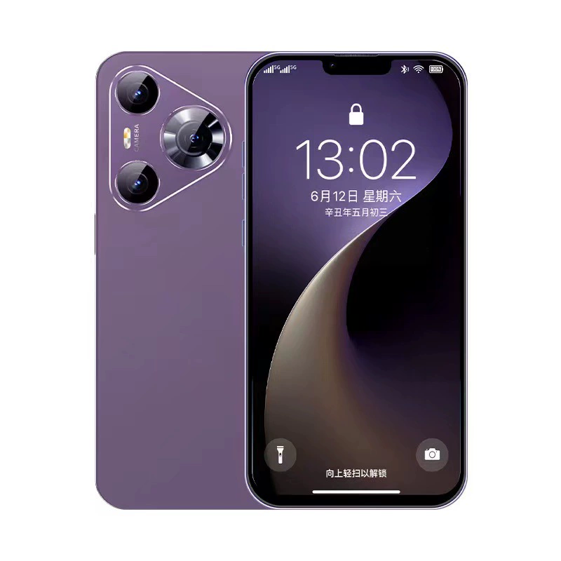 Новый полный Netcom 6.5-дюймовый экран высокой чёткости, двойная SIM, двойной режим ожидания, распознавание лица спереди, умная тыльная камера (три модуля)