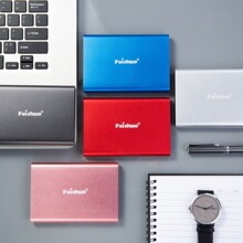 Feishuo �Ƅ�Ӳ�P2T ����Ӳ�P 500G 1T  USB 3.0  �����YƷLOGO