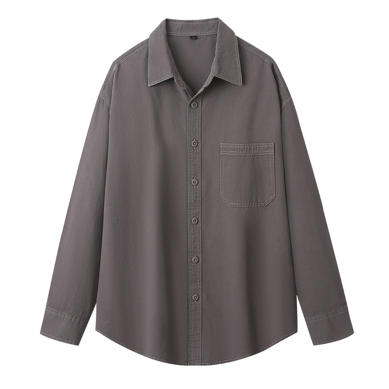 東雨メンズ秋冬デニム長袖シャツメンズカーディガンシャツスリムフィット和風カジュアルジャケットメンズ在庫卸売