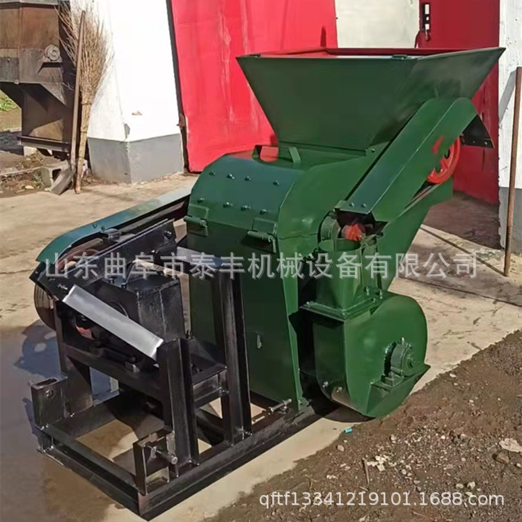 干湿秸秆搓丝粉碎机 发酵秸秆稻草粉碎机 小型辣椒蔬菜秸秆粉碎机