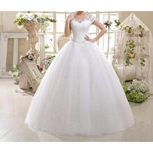 L 45493 Off-shoulder Tulle Wedding Dress һ�ּ�����鼆ȹ��
