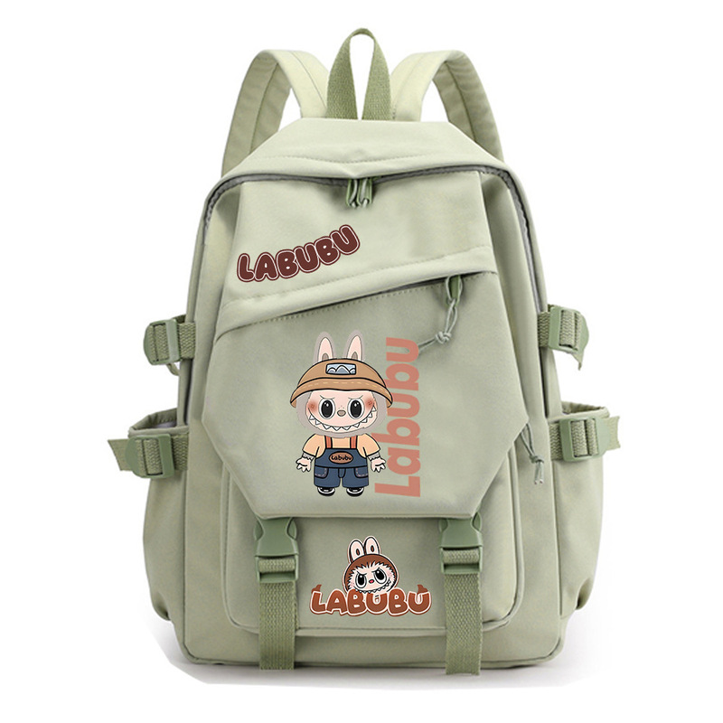 新しいバブルマトラ ラブブ プリントランドセル 小学生 中学生 おしゃれ 通気性 カジュアル バックパック|undefined